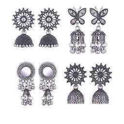 Sangria Alloy Silver-Plated Earrings-image-38