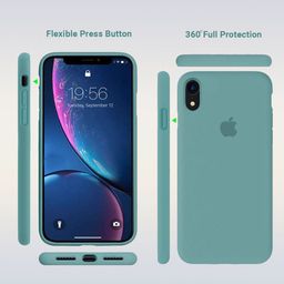LIRAMARK Solid Printed iPhone XR Back Case Mobile Accessories image 5