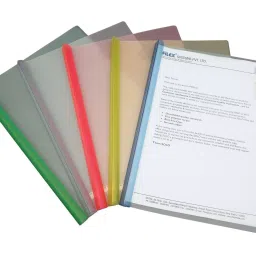 Solo RC 002 Report Cover (Strip File - Wide & Thick) A4 - Mix Colours-46