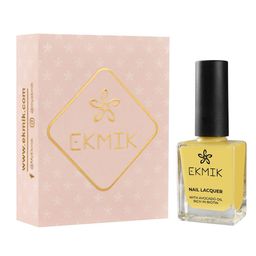 Ekmik Glossy Finish Long-Wearing Nail Lacquer With Avocado Oil- 9 ml - Lemonade 109-52