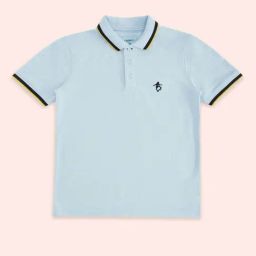 Pantaloons Baby Kids Blue Cotton Regular Fit Polo T-Shirt-picture-21