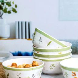 Servewell Springfield Green Melamine Veg Bowls (0.22 L) - Set of 6-image-17