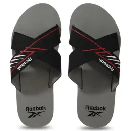 Reebok Men's Ftw Black Cross Strap Sandals-picture-14
