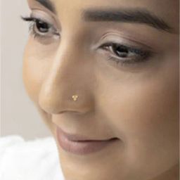 March by FableStreet 18k Gold-Plated 92.5 Sterling Silver Zircon Spiral Nosepin for Women-image-16