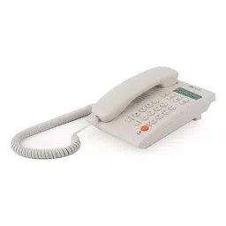 Beetel Landline Phone Corded LCD Display Warm Grey, G30-20
