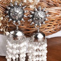 Teejh Rupangi Pearl Jhumki Earrings-31