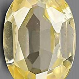 Sidharth Gems 7.25 Ratti 6.75 Crt Yellow Sapphire Pukhraj Stone Studded Finger Ring-82