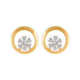 P.C. Chandra Jewellers 18 kt Gold & Diamond Earrings-picture-20