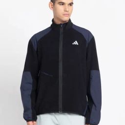 adidas Ultimate CTE WRM Black Regular Fit Sports Jacket-image-10