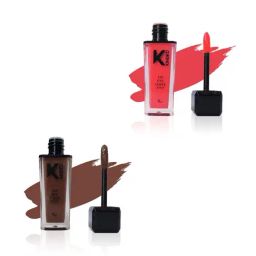 KINDED Lip Eye Cheek Tint Barbie Pink & Choco Brown Combo-23