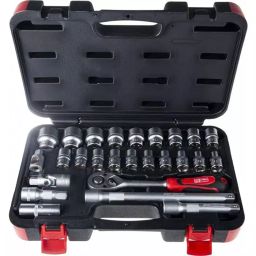 RS PRO 26 Piece , 1/2 in Socket Set Model No 8179230-12