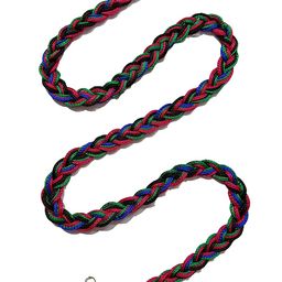 manbhar gems Multi Colour Nylon Dori Eyeglass Spectacle Cord Neck Strap String Chain Ethnic Face Mask Holder Lanyard Anti-Lost Mask Leash Stylish Sunglass, Reading Glass 74 cms Unisex image 1