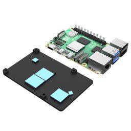 IDUINO Raspberry Pi 5 Case, iUniker Raspberry Pi 5 Armor Case Metal Case with 4 Pin PWM Cooling Fan Aluminium Alloy, Raspberry Pi 5 Fan, Pi 5 Heatsink for Raspberry Pi 5 image 2