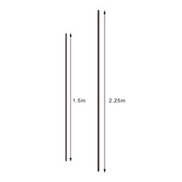 atorse 4Pcs Elastic Cord Laces Recliners Replacement Cord for Zero Gravity Chairs Brown image 2