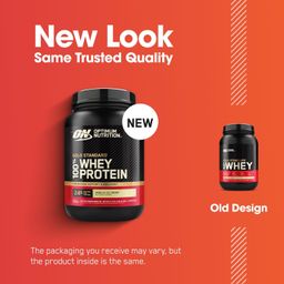 Optimum Nutrition (ON) Gold Standard 100% Whey Protein Powder (Vanilla Ice Cream)2 lbs, 907 g, for Muscle Support & Recovery, Vegetarian - Primary Source Whey Isolate image 2