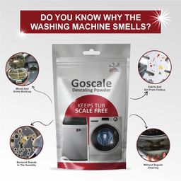 wixom Lg drum cleaner desclaler powder for top load and front load washing machine (4, PACK OF 4) image 4