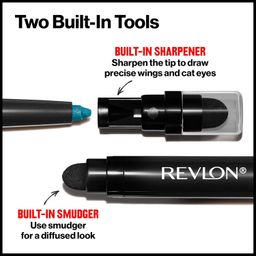 REVLON ColorStay Waterproof Pencil Eyeliner - Longwear Up to 24 Hours, Smudge-Proof with Ultra-Fine Tip (Black) image 4