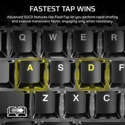 Corsair K70 CORE TKL RGB Mechanical Gaming Cable Keyboard MLX Red v2 Linear Switches - Sound Dampening - Rotary Dial - Aluminum Top Plate - Onboard Storage image 4