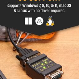 cablemax CableMax? RS-232 LED link Tester DB-9 Male to DB-9 Female image 5