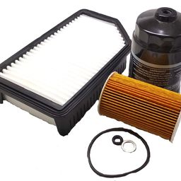 GOPINATH AUTOLINK Car engine oil filter+air filter+diesel filter set of 3pcs compatible with varna fluidic diesel image 1