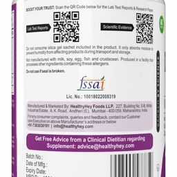 healthyhey nutrition Healthy Hey Nutrition Digestive Enzymes Capsules - Amylase, Lipase, Protease, Multi-Enzyme Complex Tablet -Pack of 120 Vegetable Capsules image 3