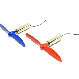 INVENTO 2Pcs DC 3.7V 720 7x20mm Micro Coreless Motor With 2Pcs 50mm Propeller High Speed Mini Drones Quadcopter image 1