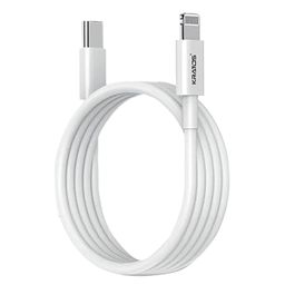 Kratos Type C to Lightning cable for iphone 20W Fast Charging, designed for iphone cable with 480Mbps Data Sync compatible with iPhone 14, 13,12,11,9,8,7 Series, SE and all iPhones with lightning port image 1