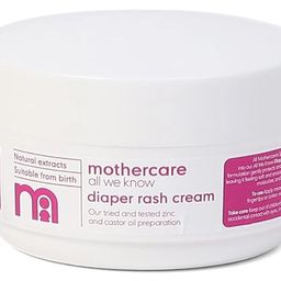 Mothercare All we know Diaper rash Cream 100gm By Fratelli | Zinc and castor oil preparation | Hypoallergenic | Soothe your baby's skin | non greasy and easy to apply image 1