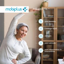 nuvox healthcare MOBIPLUS – Joint Health Supplement with Veg. Glucosamine, Boswellin, Curcumin C3 Complex & Piperine for Joint Strength, Cartilage Health, Mobility & Flexibility – 30 Tablets image 2