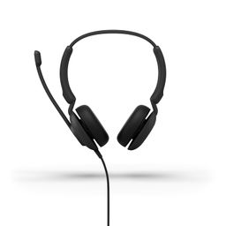 Jabra Evolve 10 Wired Headset with Noise-Cancelling Microphone for PC/Laptop Use, Easy USB-A Setup, TCO Certified, Lightweight Design, Inline Call/Volume Controls for Online Meetings, Black image 4