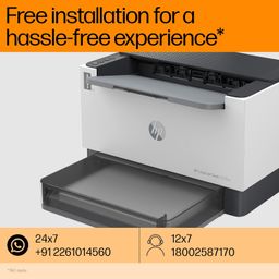 HP Laserjet Tank 1020w Printer, Wireless, Print, Hi-Speed USB 2.0, Bluetooth LE, Up to 22 ppm, 150-sheet Input Tray, 100-sheet Output Tray, 25,000-page Duty Cycle, Black and White, 381V6A image 5