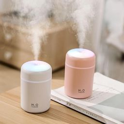 kiriada Mini Humidifier for Room Moisture,Aroma Diffuser, Mist Maker,Cool Mist Humidifier, Small Air filter Humidifier,Ultrasonic usb Essential Oil Electric Essential car office Desktop (MultiColour) image 3