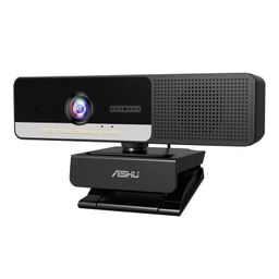 layfoo 2M Pixel 1920x1080P Video Webcam with 4 Noise Reduction c M-agnetic P-rivacy Cam P-rotection Design USB2.0 C-harging Port C-omputer PC Camera for Video Conference Live (Black) -Layfoo image 1