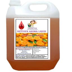 generic swacch Diffuser Aroma Liquid Orange Ready to use 10 Litre I Home Fragrance I Best For Aromatherapy I Helps in Meditation I Used In Diffusers I Water Based image 1