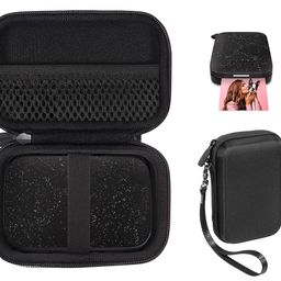 CaseSack Case for PRT 2x3 Mini Portable Bluetooth Photo Printer MT53, mesh Pocket for Charge Cord and Printing Paper, Detachable Wrist Strap for Easy Carrying image 1