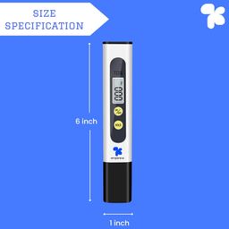 AMPEREUS Digital TDS Meter with pH scale bottle for water testing, Water Purity tester for home and commercial uses, Ppm Tester For Water Testing, Total Dissolved Solids Meter image 2