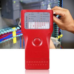 BUYFLUX 5 In 1 Multi-Functional Network Cable Tester RJ45/RJ11/USB/BNC/IEEE1394 USB BNC Lan Cable Tester Cat5 Cat6 Cat7 Wire line Tester with Remote Unit Multipurpose. image 3
