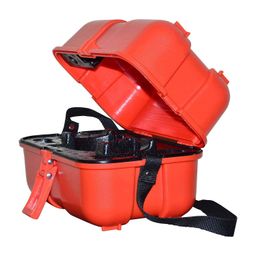 Handmade Hard Plastic Carrying Case for Automatic Level/Auto Level Box to Keep Auto Level Safe and Secure From Dust, Water and Heat (Empty Level Box) Red image 1