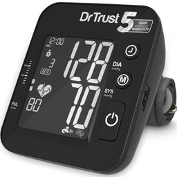 Dr Trust USA Intellitrack 132 Fully Automatic Dual Talking Portable Digital Blood Pressure Monitor BP Machine For Hypertension & Managing Heart Health, BP Apparatus For Home & Clinic Use, Most Accurate Measurement, USB Compatible with Backlight image 1
