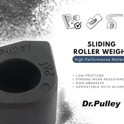 Dr.Pulley® Sliding Roller Weights Compatible with Yamaha Fascino/Ray/Alpha | 1 Set of 6 Nos image 3
