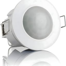 Blackt Electrotech BT31FC Fall/Recessed Ceiling Mounted Plastic Energy Saving PIR Motion Sensor Switch with Light Sensor (White) image 1
