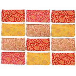 parowart Versatile Silk Embroidered Handbag with Zipper Perfect Return Gift for Weddings, Engagements, Bridal Showers, Parties, and Events, Multicolor image 1