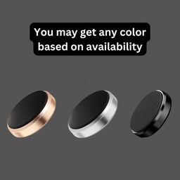 pace Magnetic Button Mobile Phone Holder Mount for Car Dashboard, Flat Surfaces. Cell Phone Stand Compatible with all iPhones & Android. Universal Magnetic Wall Sticker for Home to Hang Keys, Scissors Etc. image 4