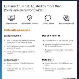 K7 Ultimate Security Infiniti Antivirus 2024| Lifetime Validity, 5 Devices|Threat Protection,Internet Security,Data Backup,Mobile Protection| Windows laptop,PC, Mac®,Phones,Tablets,iOS| 2 hrs Email Delivery image 2