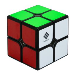 Cubelelo Drift 2x2 Black Speed Cube | Sleek & Fast Puzzle for Kids and Adults | Brain-Boosting Magic Cube for Kids Adults Comes in (Multicolor) Design image 1