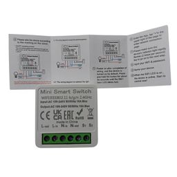 Teztechh 16A WiFi Smart Switch, 1 Gang Wireless Relay Module, Compatible with Alexa, Google Home & Smart Life App, Remote & Voice Control, Timer Function, No Hub Required (1 Pack, White) image 4