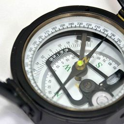 generic Brass Geological Brunton Compass Transit Survey Compass, for Survey Testing & Measuring image 2