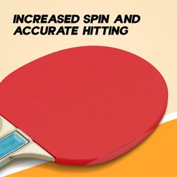Konex Table Tennis Racket/Bat with Premium Rubber for Beginner to Intermediate Players (1 Unit) image 4