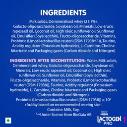 Lactogen Pro 1 Powder, Infant Formula Up To 6 Months With Probiotic And Prebiotics, Bag-In-Box Pack, 400g image 5