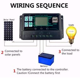 LOOM TREE 20-60A MPPT PWM Solar Panel Battery Regulator Charge Controller LCD Display 20A | Home Improvement | Electrical Solar | Alternative Solar Energy | Chargers Inverters image 2